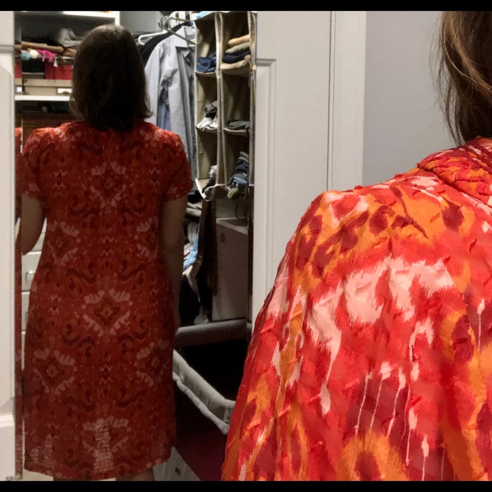 Tory Burch size 12 patterned dress